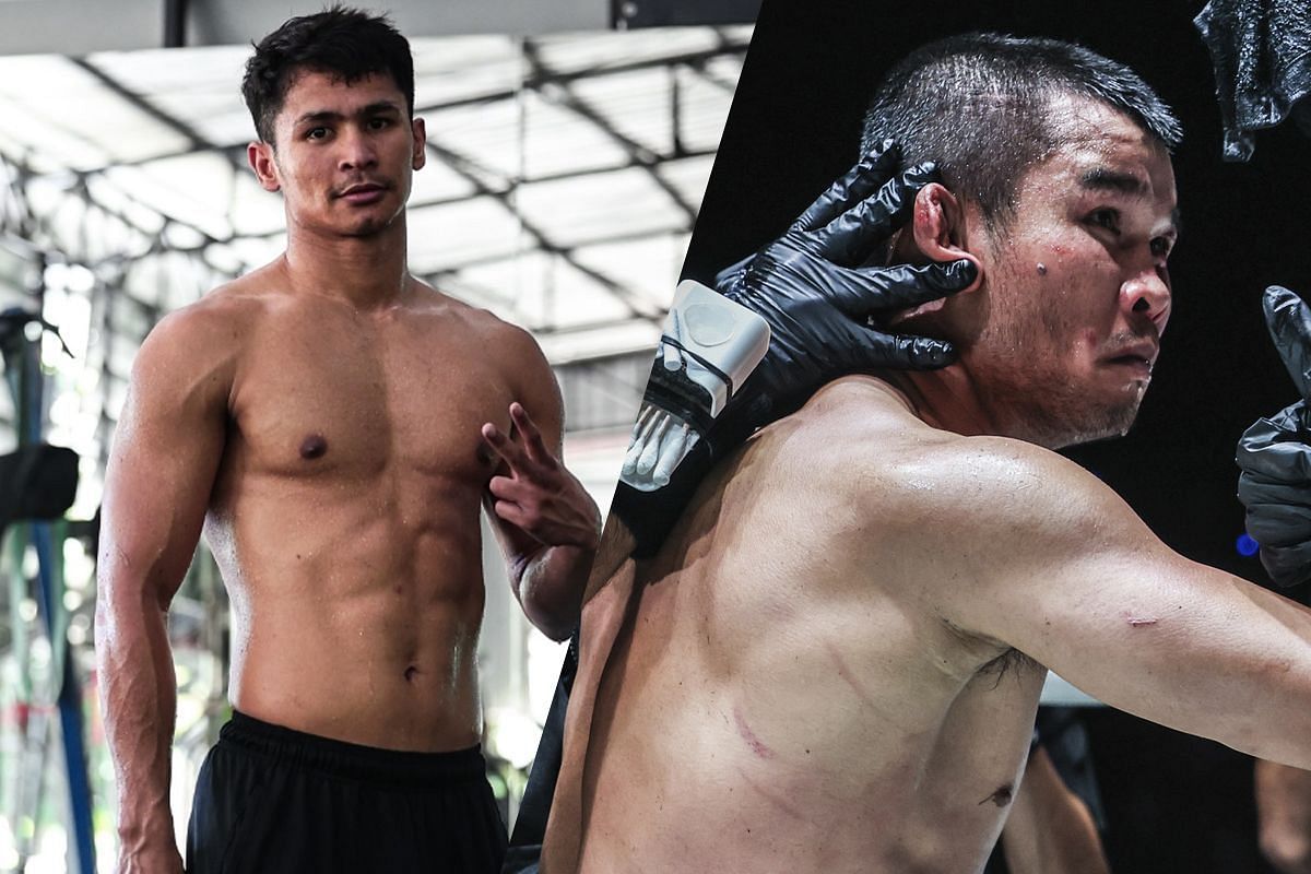 Superbon and Nong-O Hama  - Photo by ONE Championship