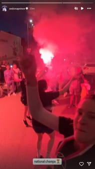 Image via Sedona Prince's Instagram story.