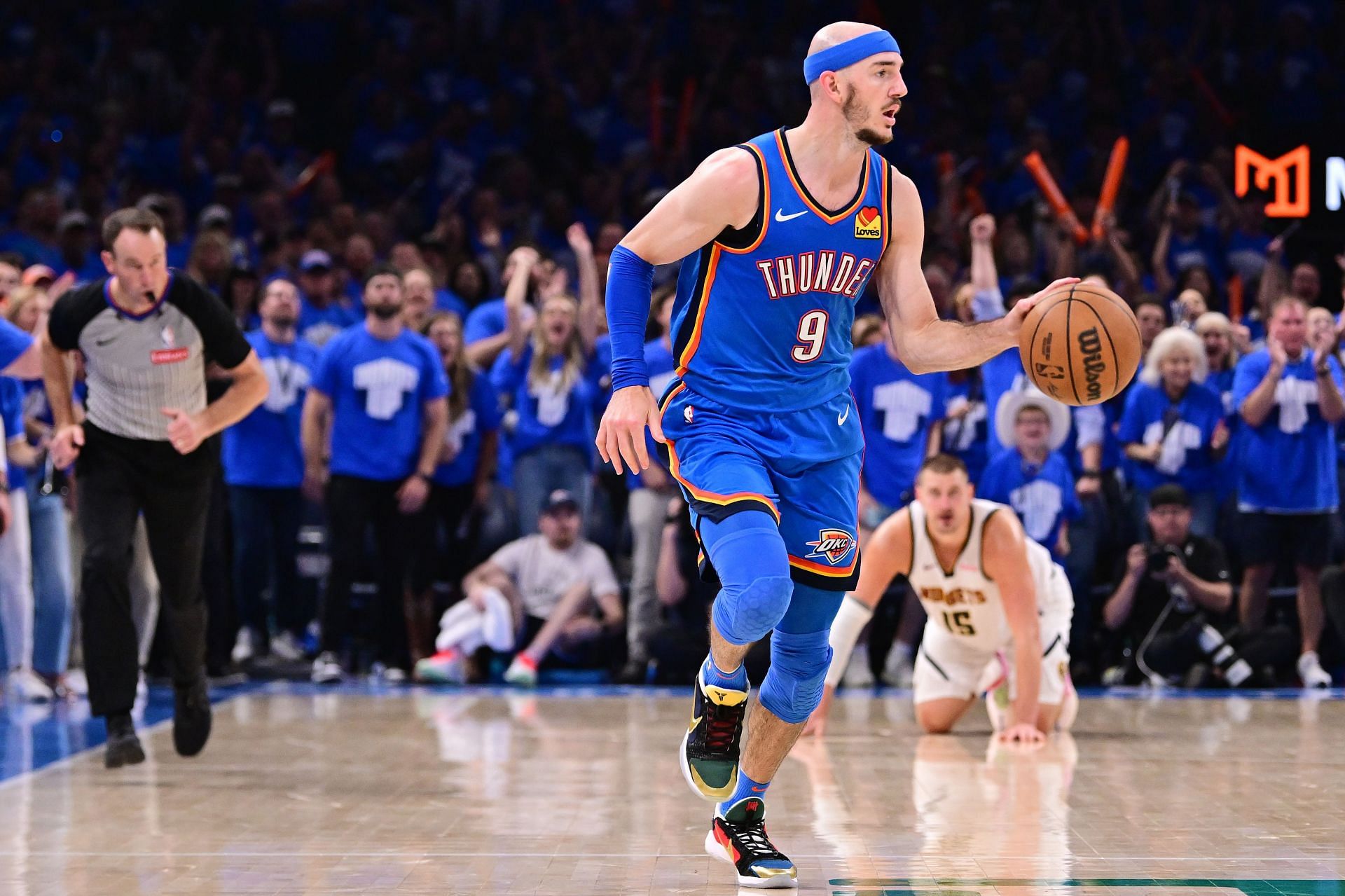 Denver Nuggets v Oklahoma City Thunder - Game Seven - Source: Getty