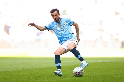 Maanchester City midfielder Bernardo Silva