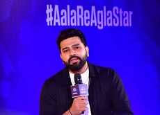 "Waiting for my speech to get over” - Rohit Sharma makes a hilarious comment during Wankhede Stadium stand unveiling event [Watch]
