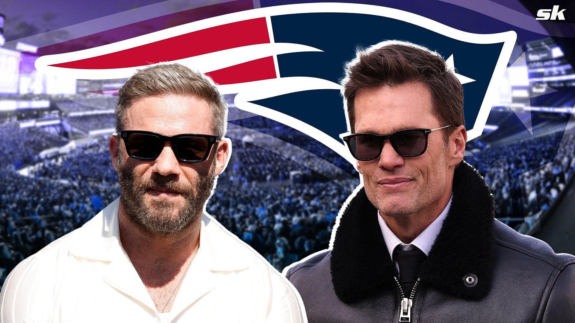 Julian Edelman cries foul over receiving hair tips from Tom Brady
