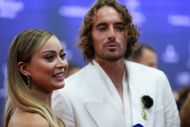Paula Badosa and Stefanos Tsitsipas at the 2025 Laureus World Sport Awards Madrid | Image Source: Getty