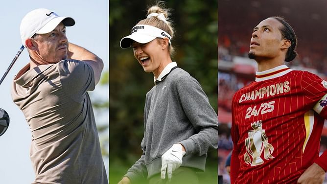 Nelly Korda features with Rory McIlroy, Virgil van Dijk, & other sporting greats in commercial for popular wearable brand