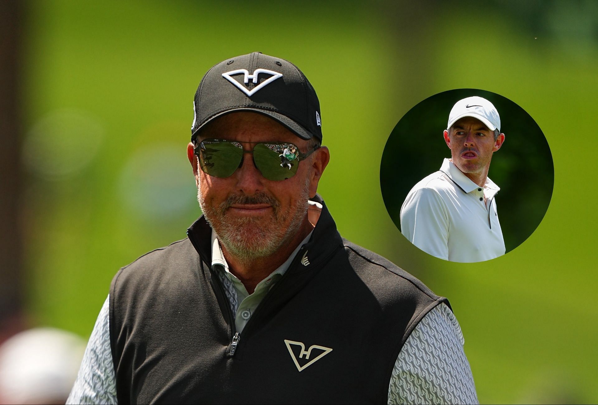Phil Mickelson and Rory McIlroy