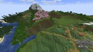 Peaceful continent seed (Image via Mojang)