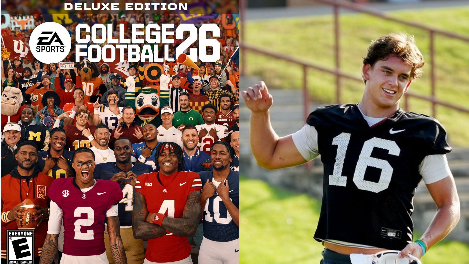 Arch Manning gets snubbed from EA CFB 2026 cover