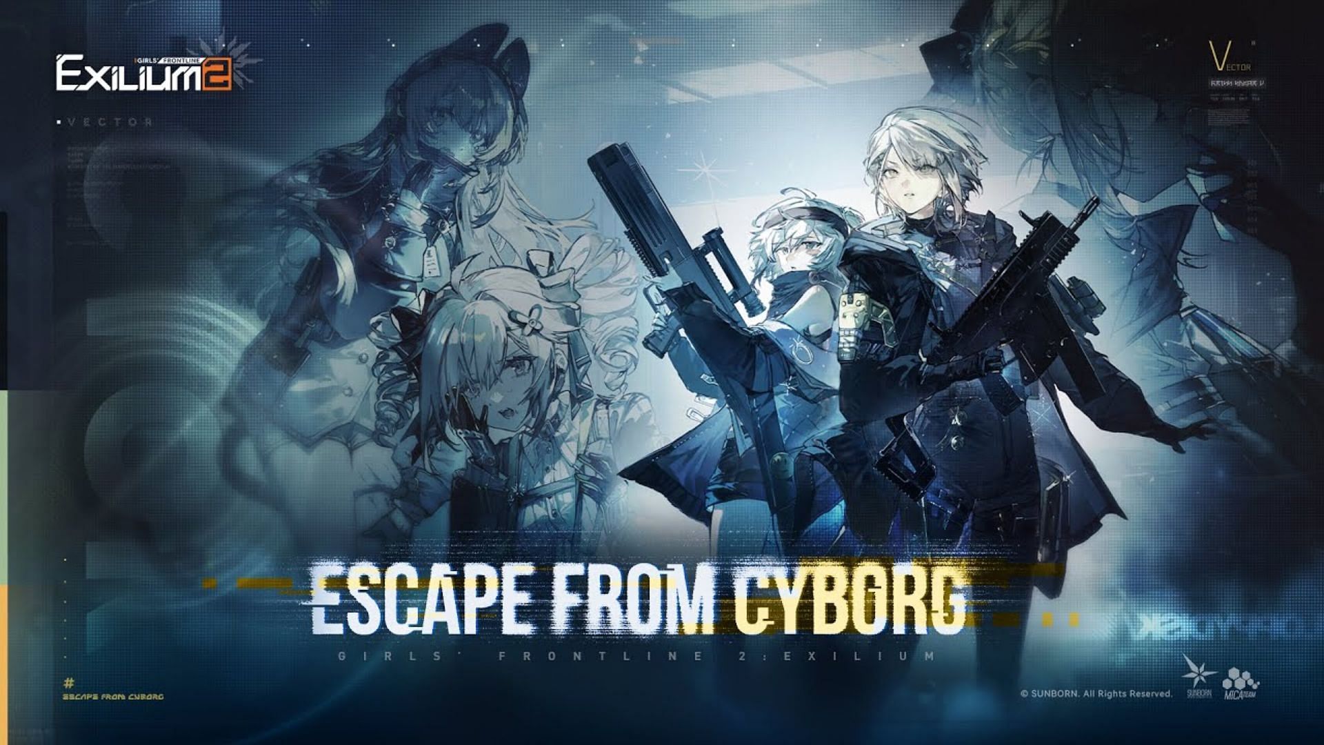 All new content in the Girls' Frontline 2 Exilium Escape from Cyborg update