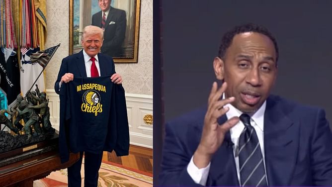 Donald Trump backs Stephen A. Smith statement regarding Presidential run