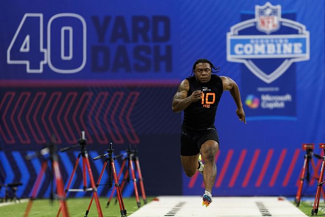 Aaron Rodgers' ex-teammate dubs Bronocs' RJ Harvey as "Bucky Irving" of 2025 NFL season