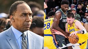 "You ain't in shape" - Stephen A. Smith showers praise on Anthony Edwards & calls out unfit Luka Doncic