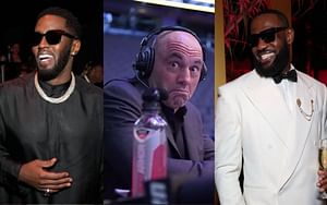 "You didn't see nothing?" - Joe Rogan calls out celebs like LeBron James and Ashton Kutcher for playing dumb on P Diddy parties