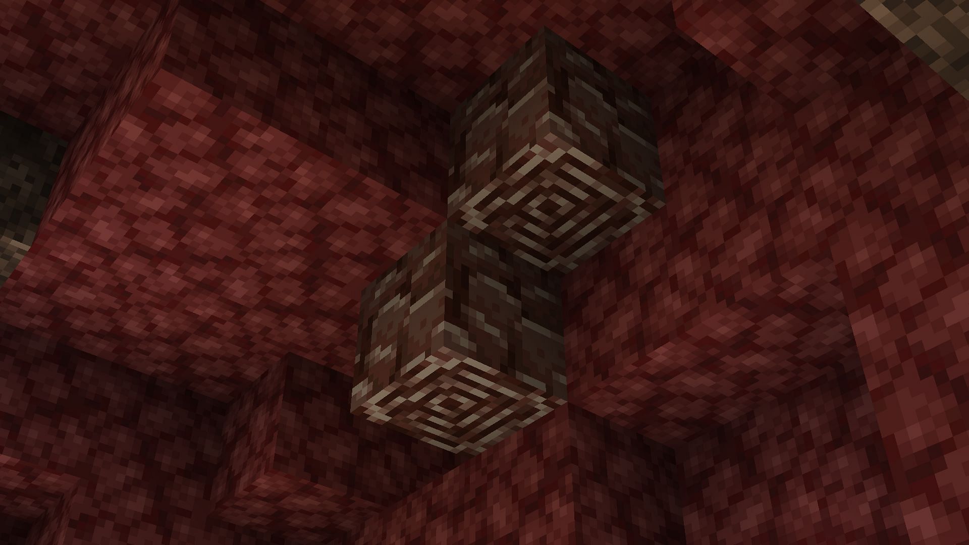 Ancient debris is one of the rarest naturally generated blocks (Image via Sportskeeda Gaming || Mojang Studios)