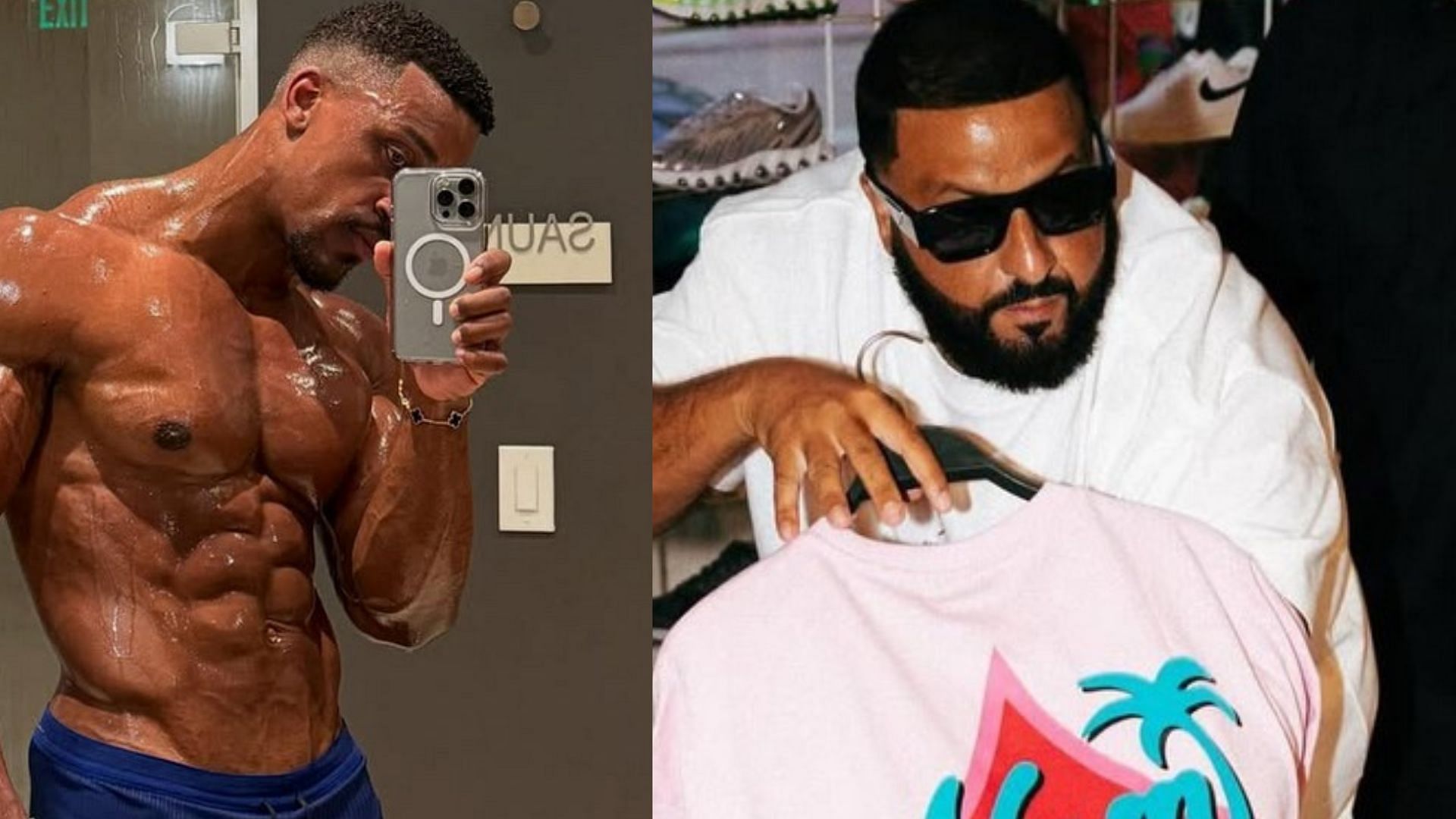 Images via the Instagram pages of both people.