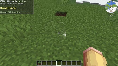 FTB Ultimine lets players clear massive areas with ease, making it one of the best Minecraft mods to help save time (Image via Sportskeeda Gaming || Mojang Studios)