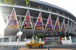 Fans protest outside Eden Gardens as BCCI plans to shift IPL 2025 playoffs from Kolkata [Watch]