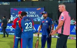 "Very good with the ball" - Kuldeep Yadav engages in hilarious banter with Rohit Sharma and Kevin Pietersen after MI vs DC IPL 2025 clash [Watch]