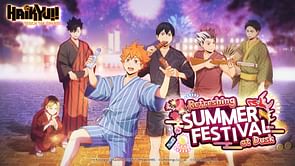 Haikyu!! TOUCH THE DREAM marks half-year anniversary with Summer update and 100+ free pulls