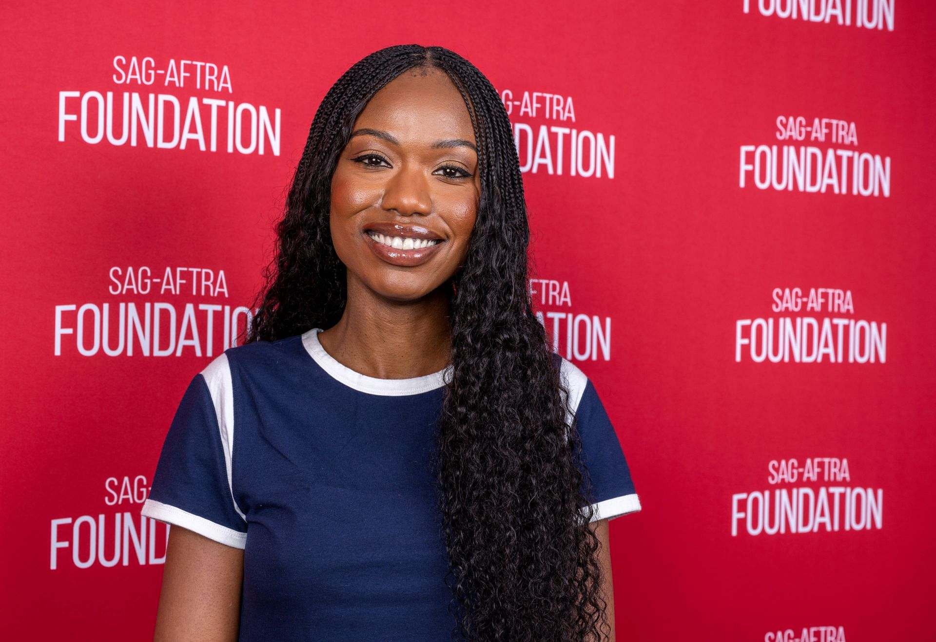 Actress Xosha Roquemore attends the SAG-AFTRA Foundation Conversations Presents "Forever" event at The Meryl Streep Center for Performing Artists on May 06, 2025, in Los Angeles, California. (Image via Getty)