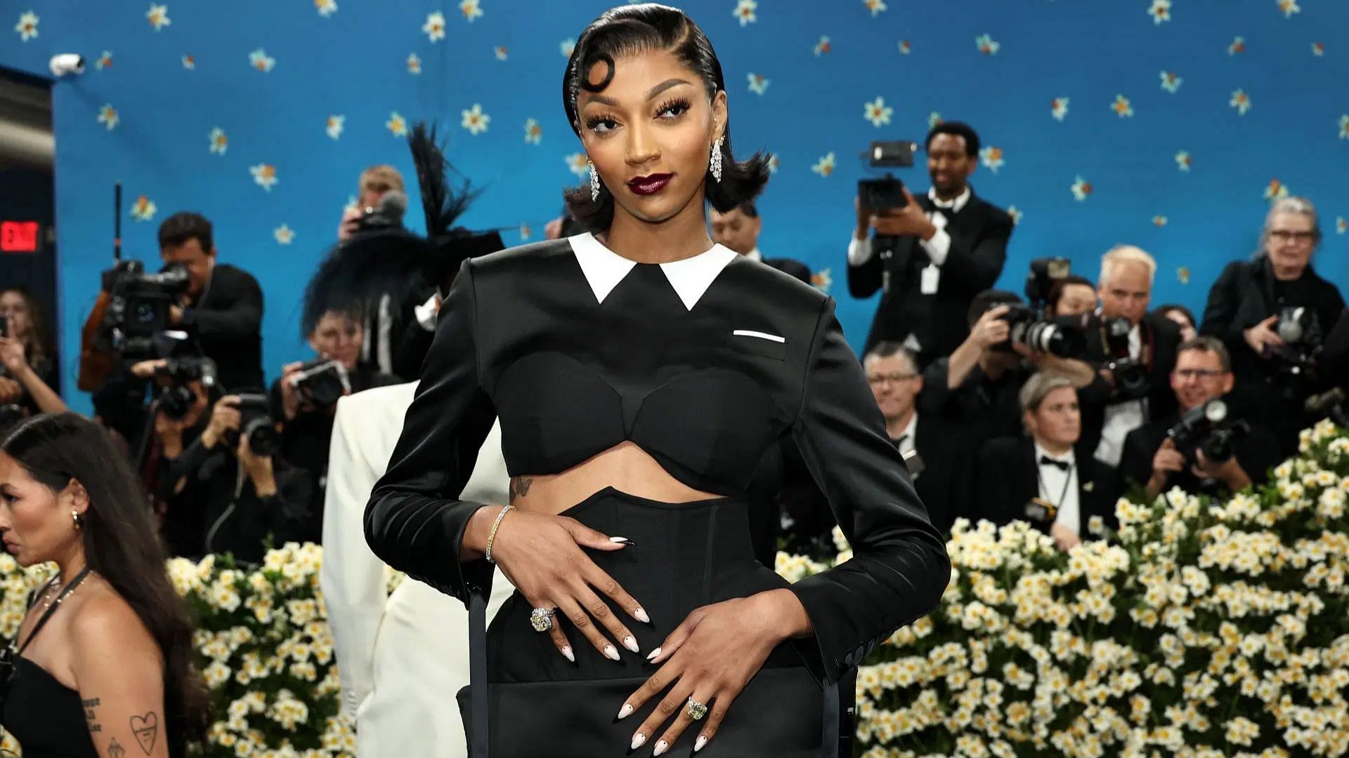 Angel Reese sparkles eyes at Met Gala with 107 carats of exceptional diamonds. (Photo: GETTY)