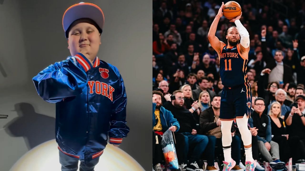 The Rizzler approves as Jalen Brunson and Knicks take improbable 2-0 series lead vs Celtics. [photo: @nyknicks/IG, @jalenbrunson1/IG]]
