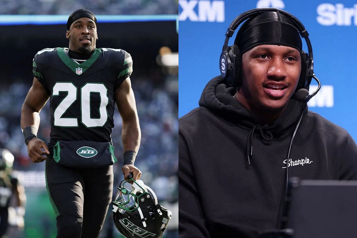 Breece Hall shares hilarious 1-word response to controversial post on Falcons&rsquo; Michael Penix Jr. (Image Credits - GETTY)