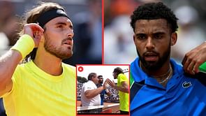 WATCH: Stefanos Tsitsipas & Arthur Fils get into heated argument, chair umpire forced to intervene in Italian Open controversy