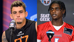 Xavier Restrepo makes “contagious” admission about Cam Ward at Titans OTAs