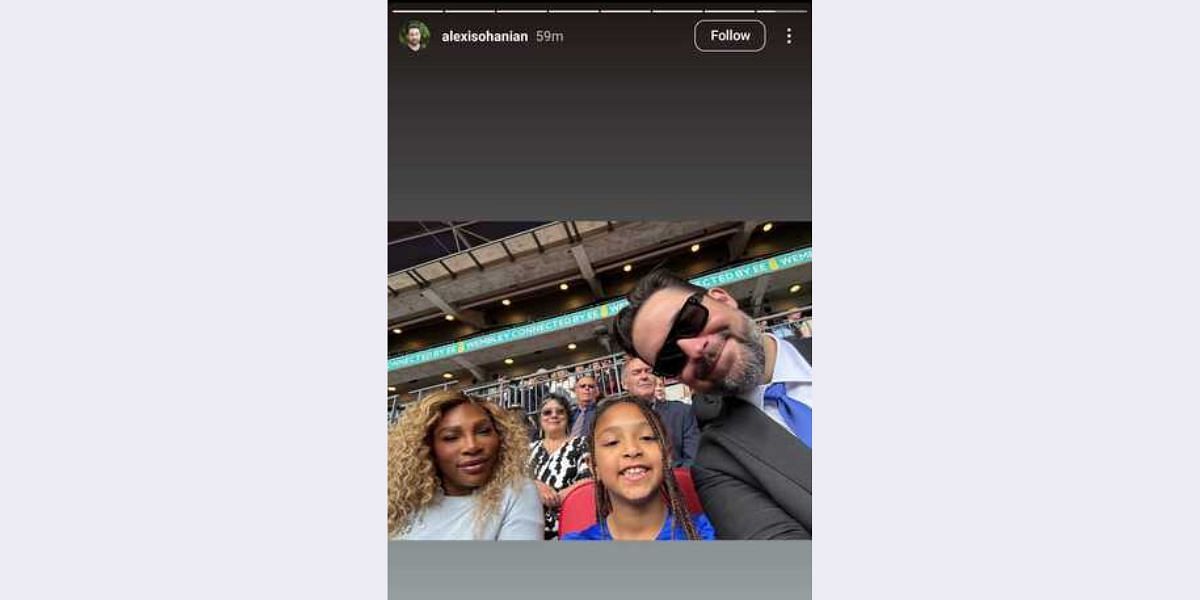 Screenshot via @alexisohanian on Instagram dated May 18, 2025.