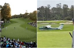 WATCH: A plane almost crash lands at Riviera Country Golf course