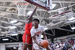 Former NBA star Jason Richardson's son Jaxon Richardson's impressive dunk show fails to edge his team to a win at the Nike EYBL