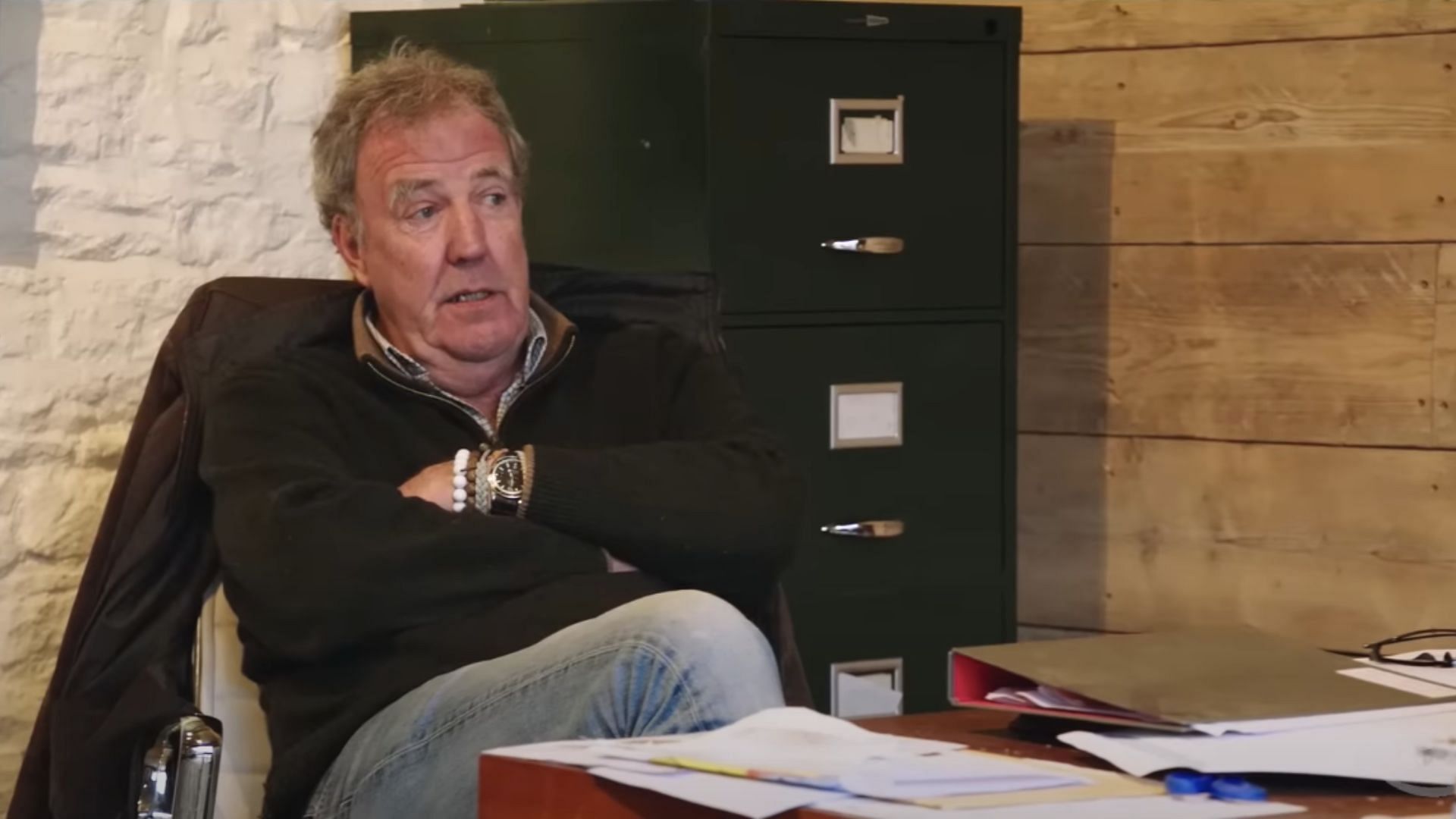 Clarkson at his farm (Image via YouTube/Prime Video UK & IE)