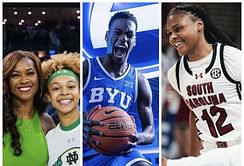 Notre Dame HC Niele Ivey hyped as AJ Dybantsa, Hannah Hidalgo and MiLaysia Fulwiley team-up for energy drink giant