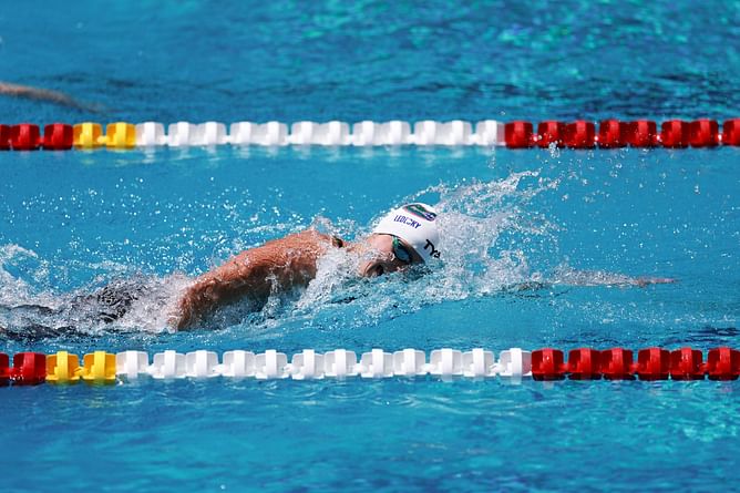 "Wasn't even in my head" - Katie Ledecky makes feelings on her impressive last-minute victory at TYR Pro Swim Series