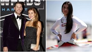 Denny Hamlin’s fiancée reacts to Toni Breidinger’s bikini pictures for SI Swimsuit