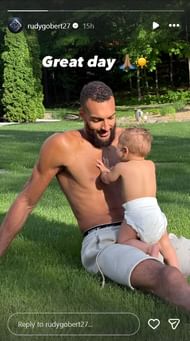 Credits: Instagram (@rudygobert27)