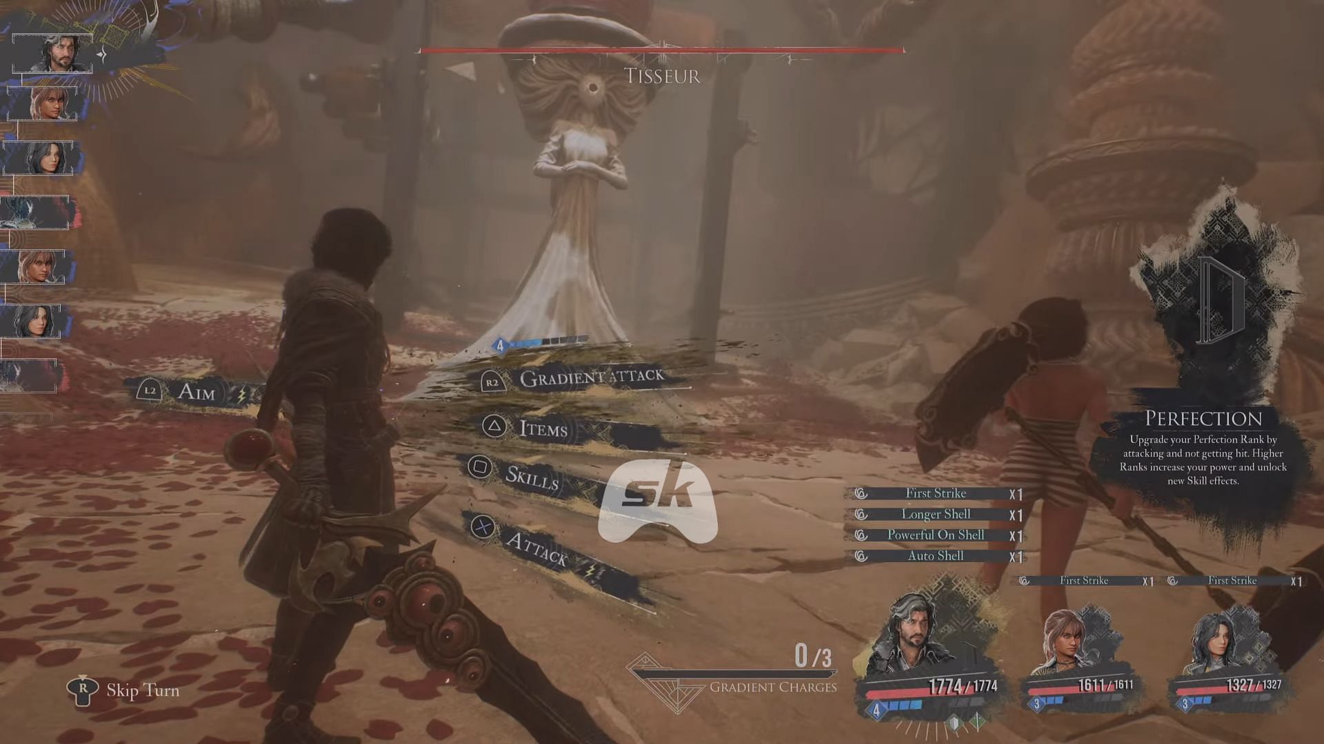 Verso&#039;s turn in the battle (Image via Sportskeeda Gaming || Kepler Interactive)