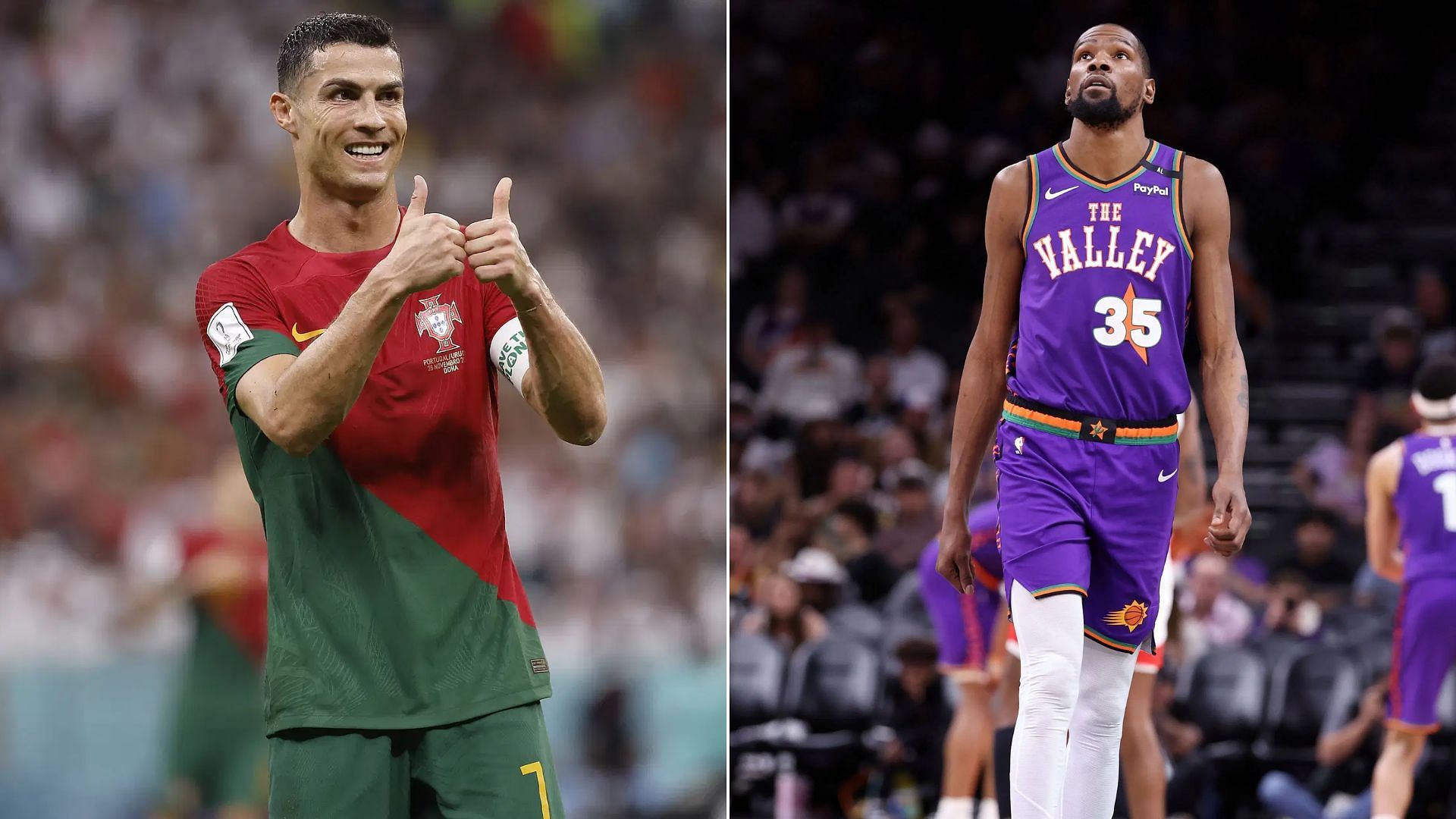 Fans take jab at Cristiano Ronaldo with Kevin Durant comparison