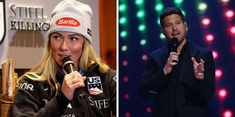 Mikaela Shiffrin makes feelings known for famous songwriter and The Voice coach Michael Bublé after his second consecutive win