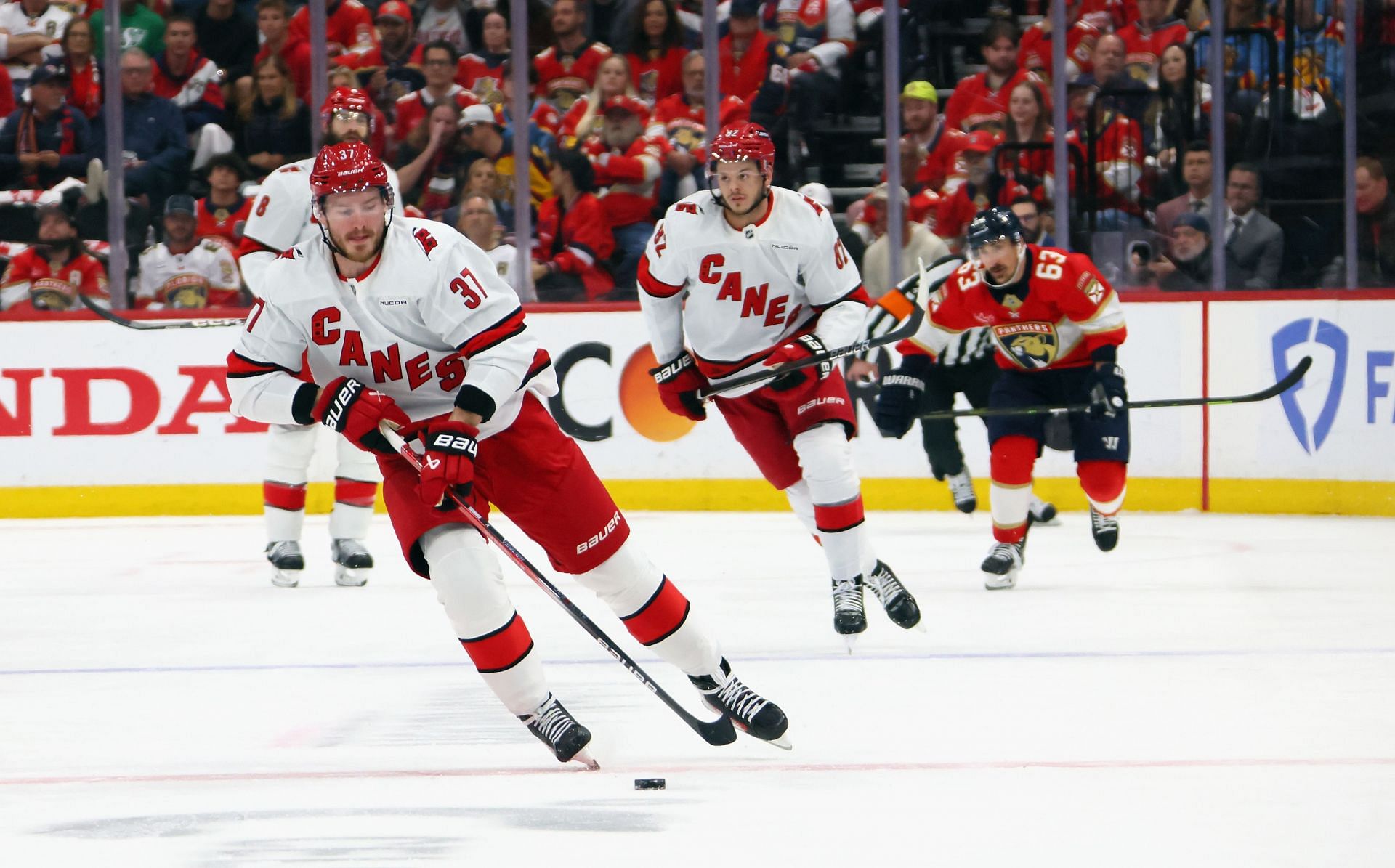 Carolina Hurricanes v Florida Panthers - Game Three - Source: Getty
