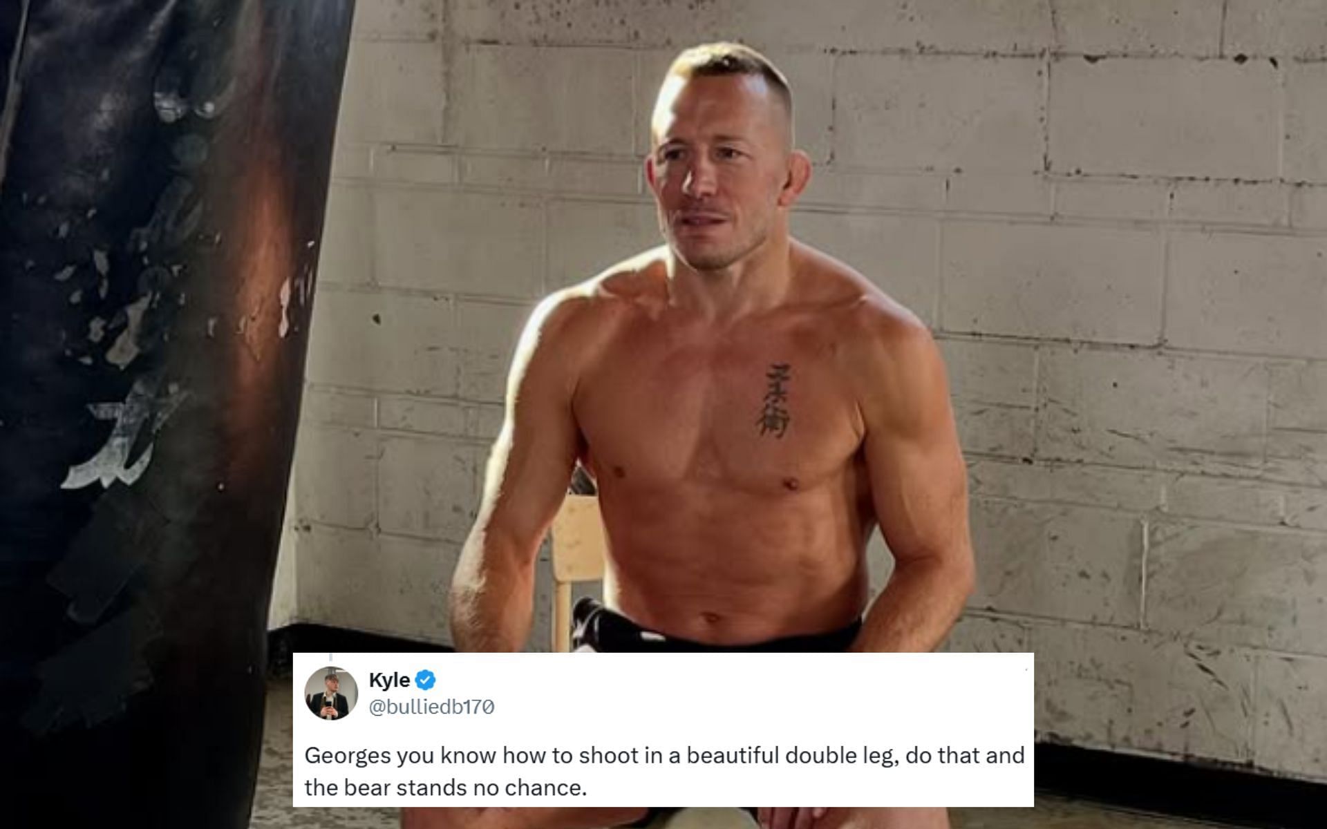 Georges St-Pierre [Image courtesy: @georgesstpierre on Instagram]