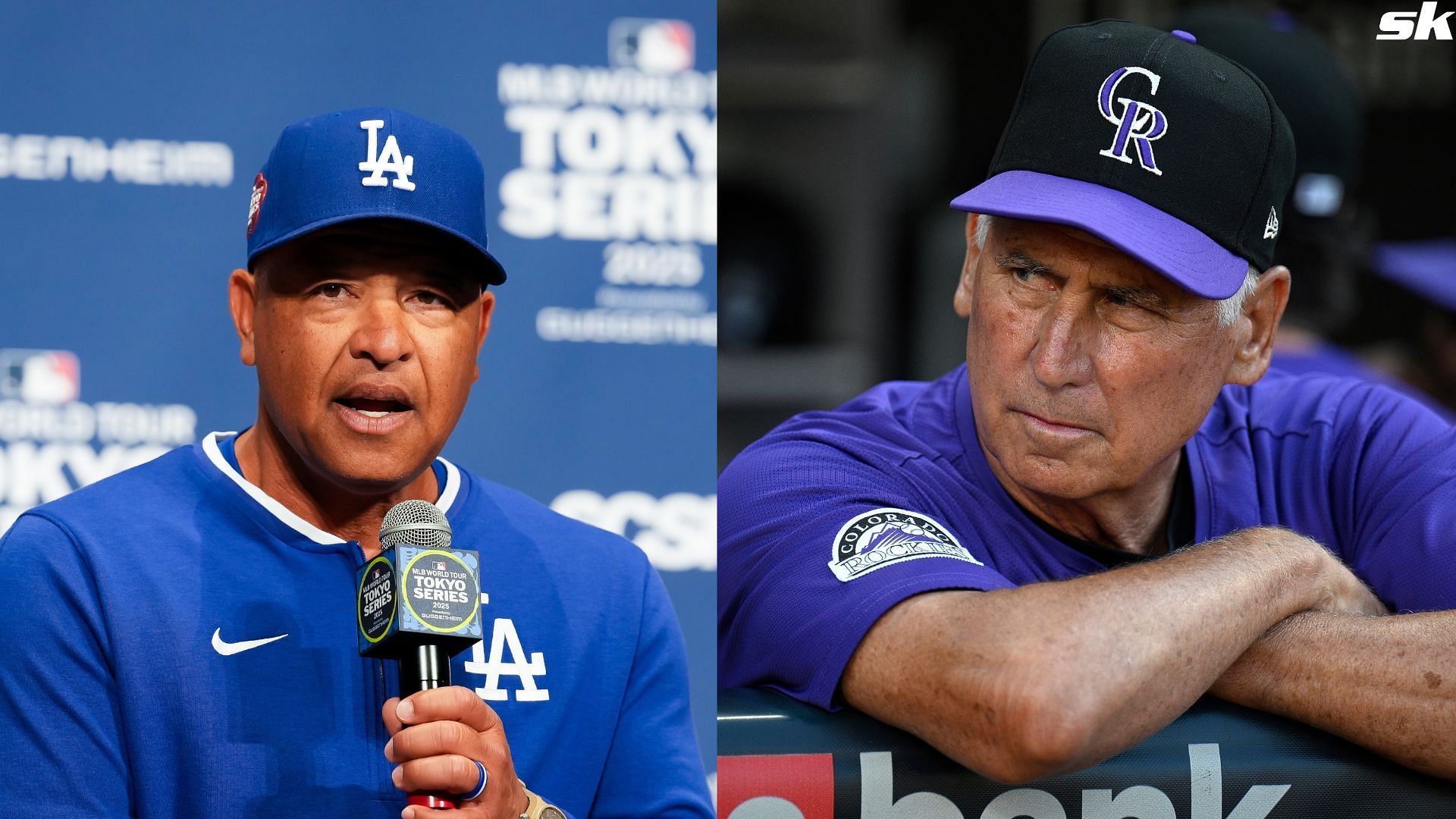 Bud Black of the Colorado Rockies looks on before the game against the San Diego Padres at Petco Park (Source: Getty)