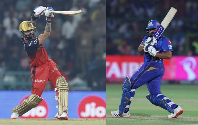 Virat Kohli vs Rohit Sharma - comparing their stats in IPL playoffs