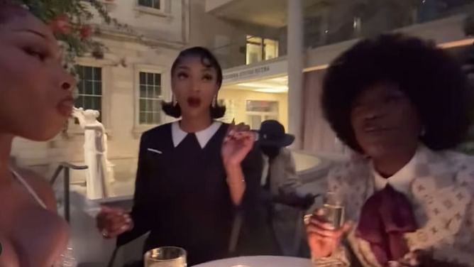 Watch: Angel Reese joins Megan Thee Stallion and Doechii in viral ‘Hottie Cam’ moment