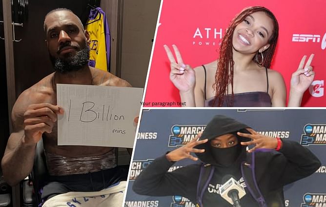 Hannah Hidalgo, Flau'jae Johnson, build their ultimate dream lineup ft. LeBron James, Skylar Diggins and more