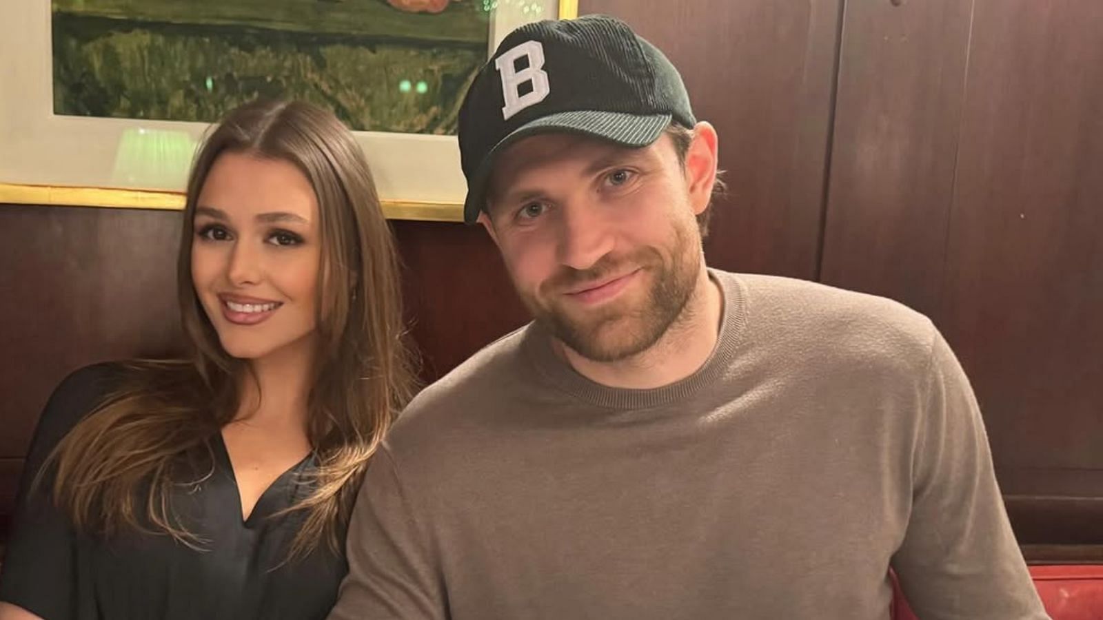 Leon Draisaitl&rsquo;s fiancee Celeste drops 5-word hype message after Oilers