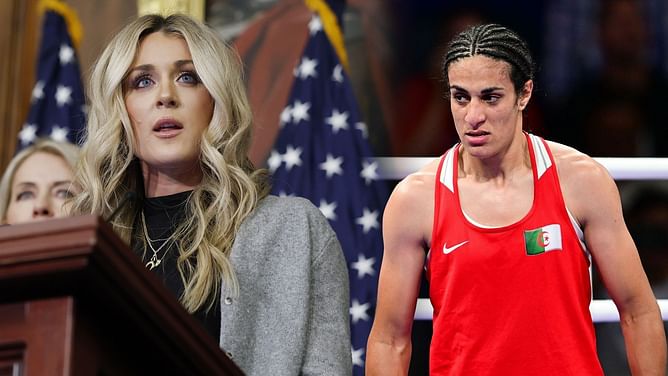 "Why wont Imane Khelif take the test?"- Riley Gaines reacts as World Boxing introduces mandatory sex testing to participate in competitions