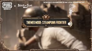 Steampunk Frontier mode in the PUBG Mobile 3.8 update: Themed areas, Attack on Titan items, and more