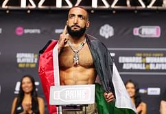 Which country does UFC welterweight Belal Muhammad hail from?
