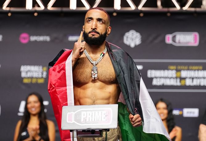 Which country does UFC welterweight Belal Muhammad hail from?
